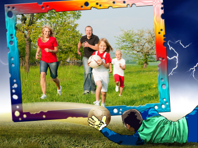 Рамка спорт для детей