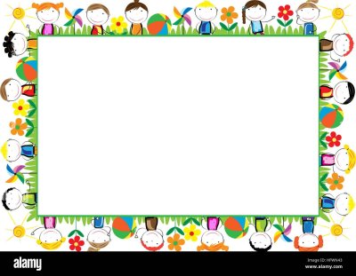 Рамки для детского сада горизонтальные