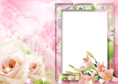 Рамка с днем рождения женщине