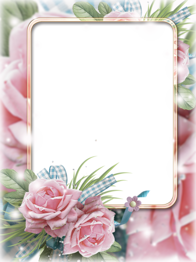 Рамка с днем рождения вертикальная