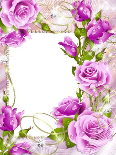 Рамка с цветами