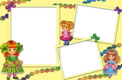 Детская рамка детский сад