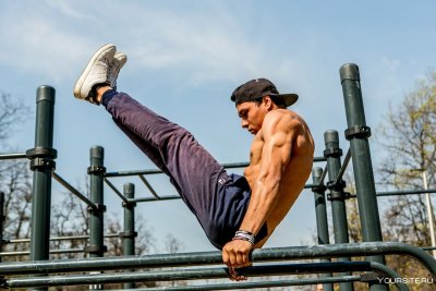 Передний ВИС воркаут