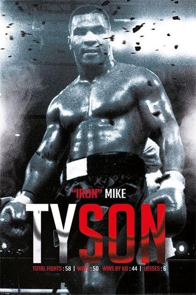 Poster Boxing Tyson Постер Тайсон