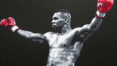 Майк Тайсон бокс арт