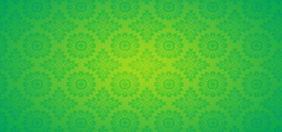 Зеленый фон с узорами