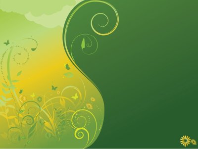 Зеленый узор