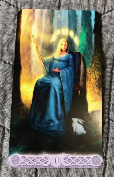 Карта Императрица Таро Телема