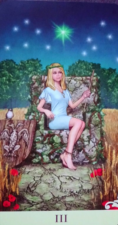 Карта Таро Императрица в хорошем качестве