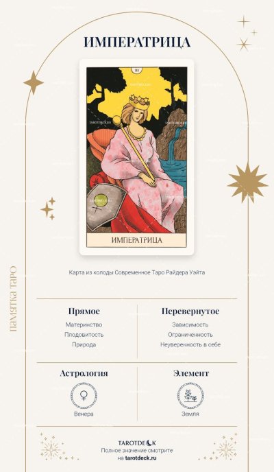 3 Аркан Императрица