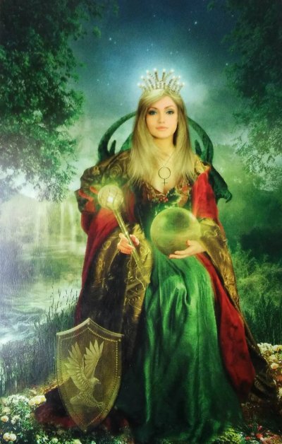 Карта Императрица Таро Телема