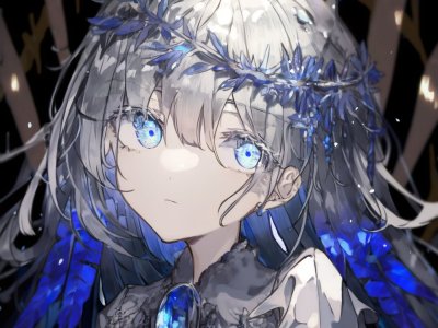 Красивый голубой