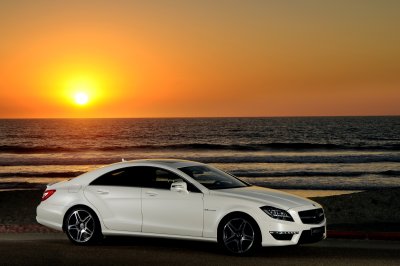 Mercedes CLS 63 AMG White