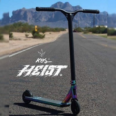 Самокат трюковой Slider черный