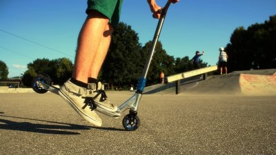 Райдеры на самокатах