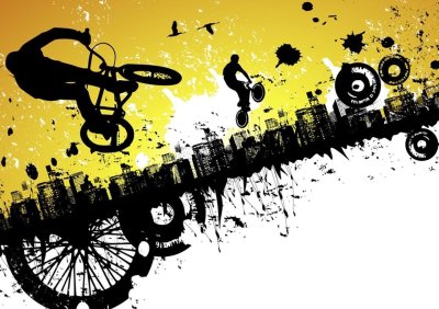 Граффити велосипед