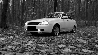 Приора хэтчбек 4к