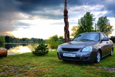 Приора хэтчбек кориандр