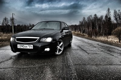 Лада Приора 2 седан черная