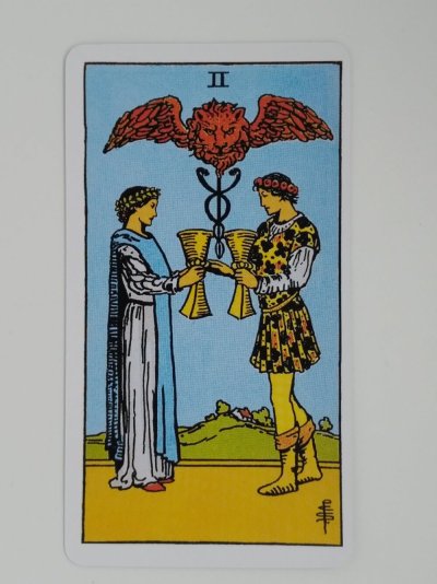 Туз кубков Таро Уэйта