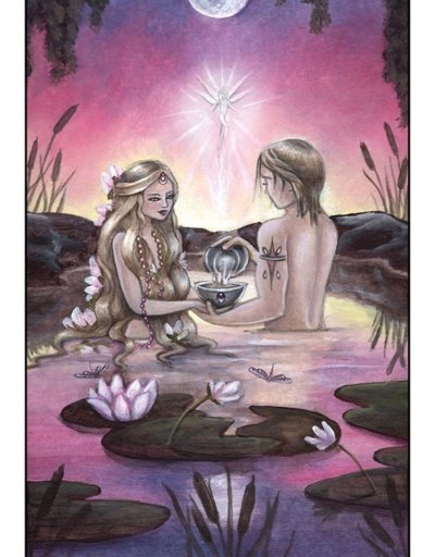 Карта Таро 2 чаш