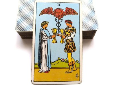Двойка кубков Таро