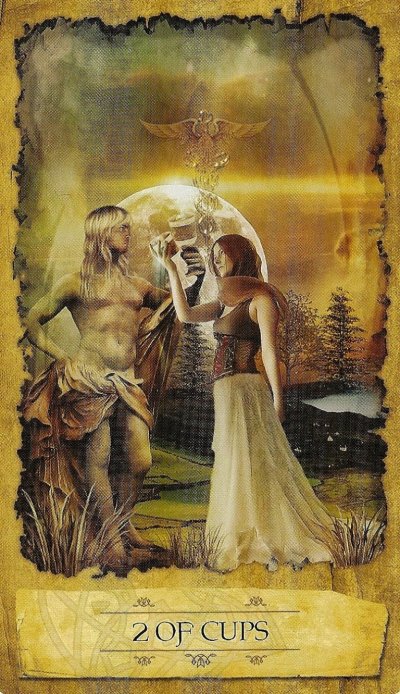 Таро кубки чаши 2