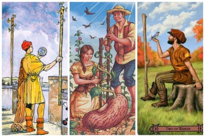 2 Жезлов Таро