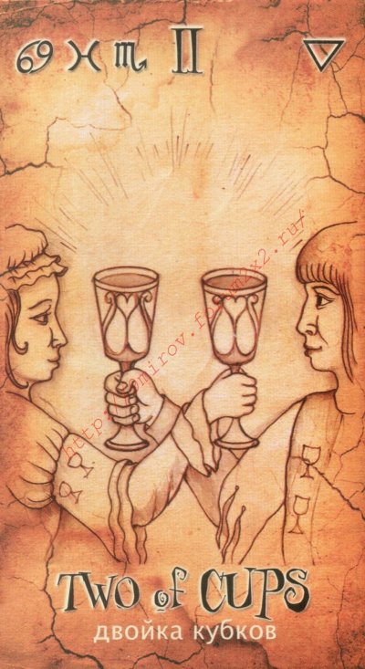 Колода Таро древний свиток