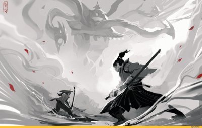 Самураи в Японии аниме