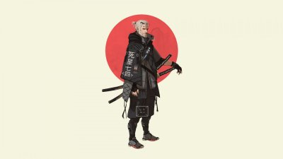 Обои на рабочий стол Самурай