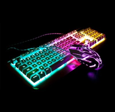 Неоновая клавиатура