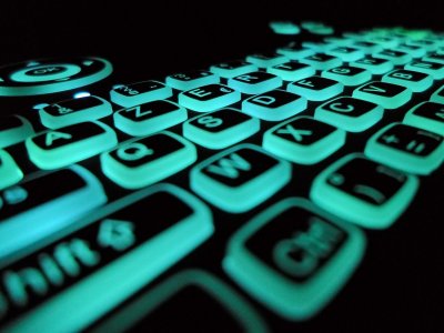 Неоновая клавиатура