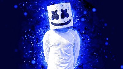Кристофер Комсток Marshmello без маски