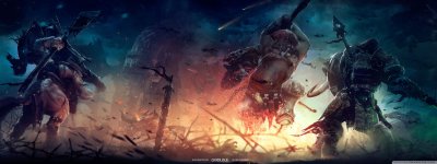 Обои для двух мониторов игровые