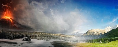 Панорамные обои на рабочий стол