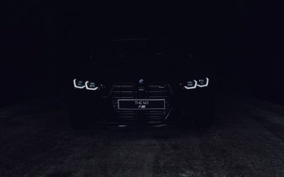 БМВ ф10 в глазки в темноте