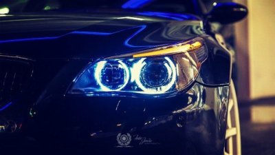 BMW m5 e60 в темноте
