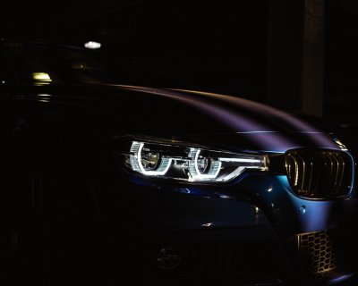 BMW m4 Headlight 4k