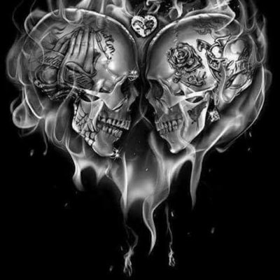 Красивый череп