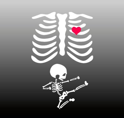 Скелет сердечко