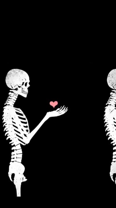 Задумчивый скелет