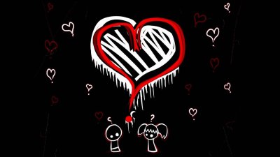 Обои с сердцем для пацанов