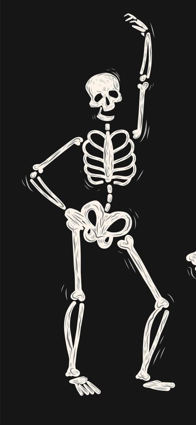 Картинки со скелетами на обои