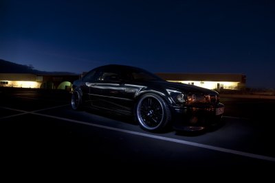 BMW m3 e46 черная