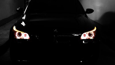 БМВ м5 е60 ночью