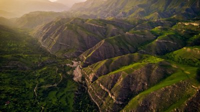 Гора Шунудаг водопад