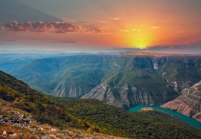 Сулакский каньон Дербент