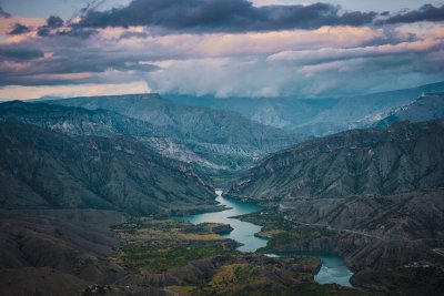 Сулакский каньон в Дагестане