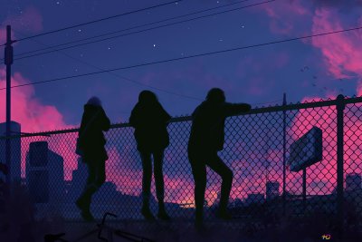 Арты в стиле lo-Fi